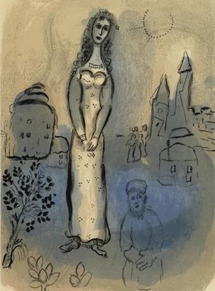 "Esther" by Marc Chagall