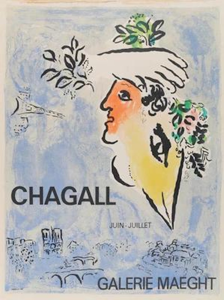"Le Ciel Bleu" by Marc Chagall