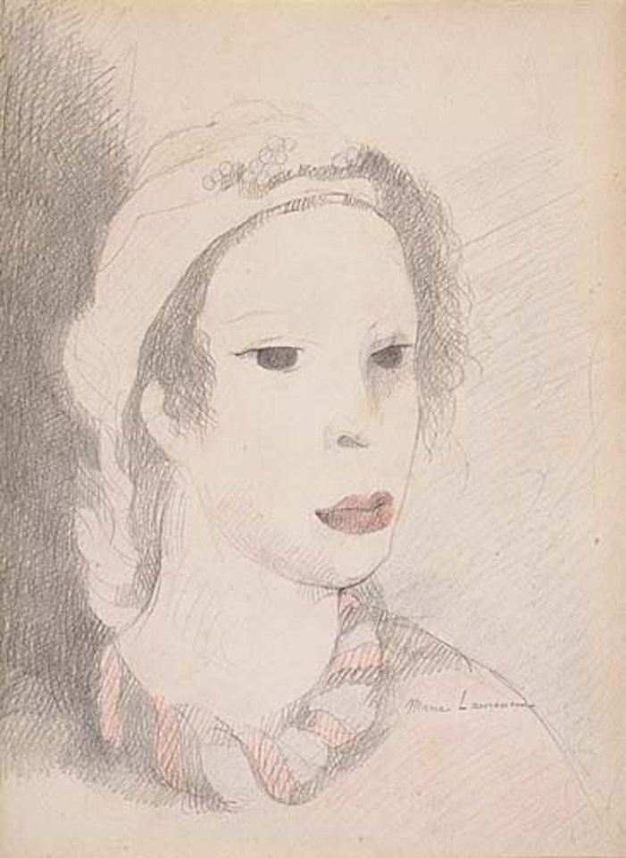 Portrait d'une jeune Femme by Marie Laurencin