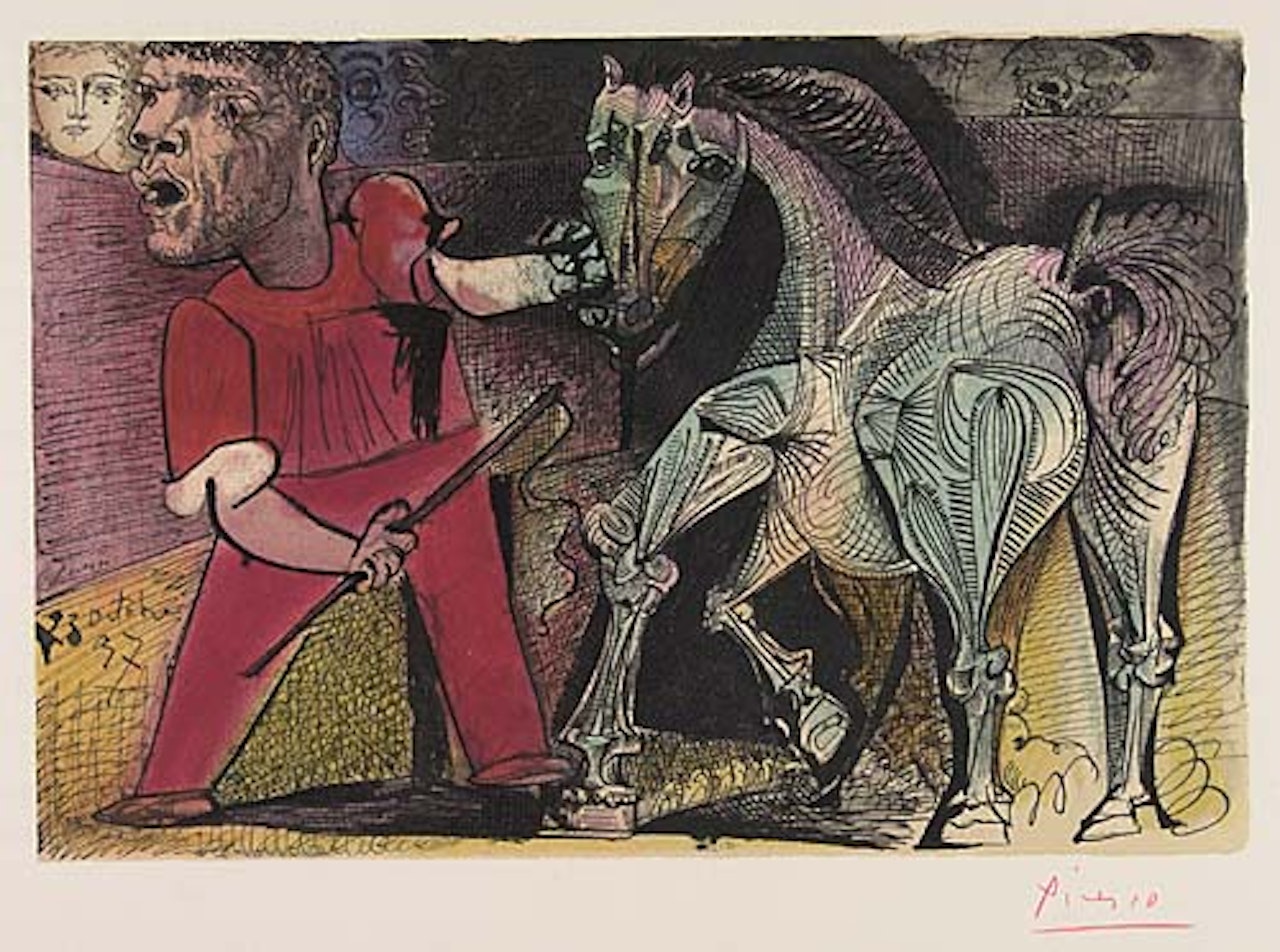 Le Cheval de Cirque by Pablo Picasso