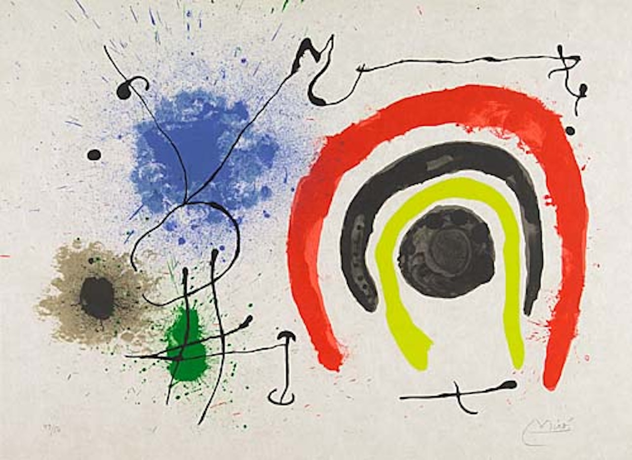 Le Lézard aux Plumes d'Or by Joan Miró