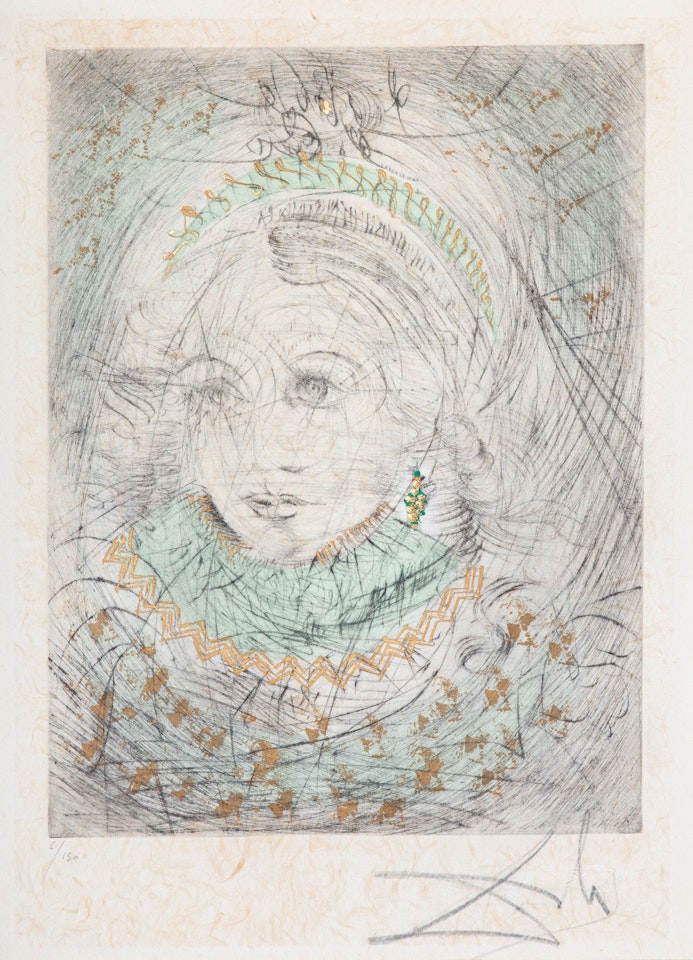 Portrait de Marguerite by Salvador Dali