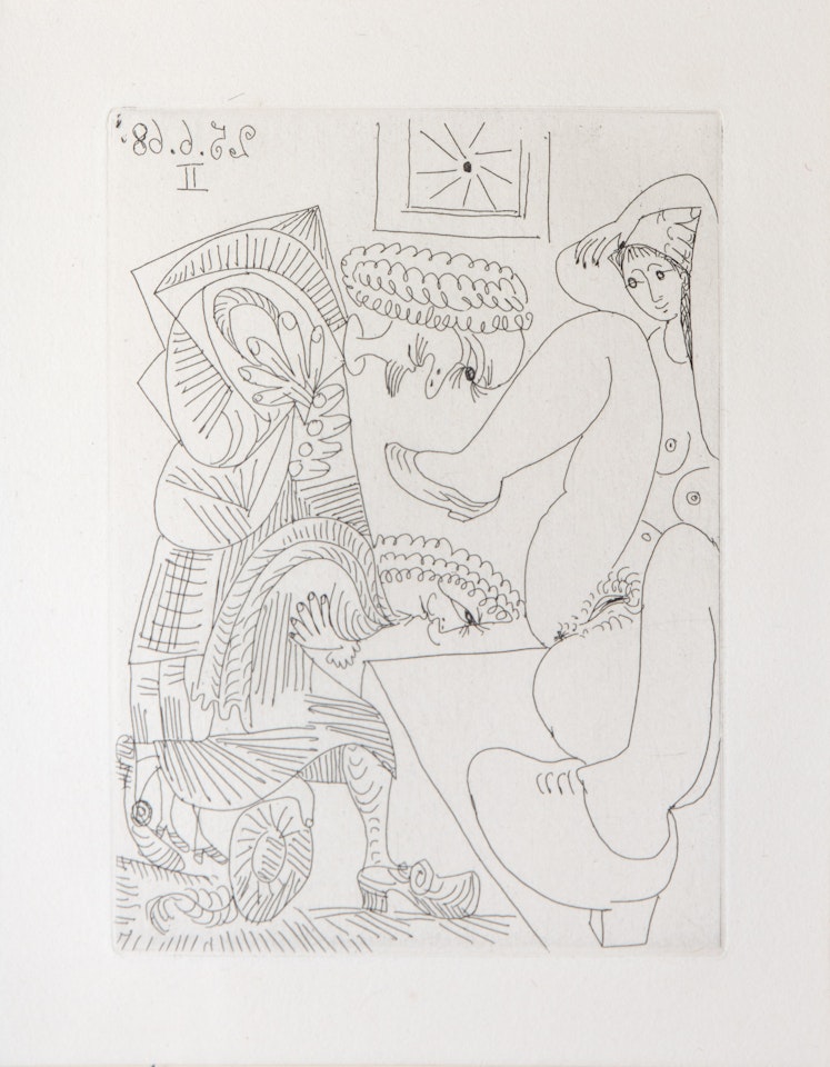Aus: La Célestine 1971 by Pablo Picasso