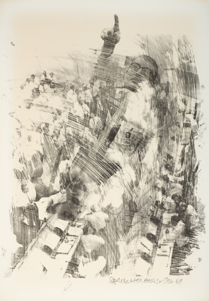 Sky Rite (aus: Stoned Moon) by Robert Rauschenberg