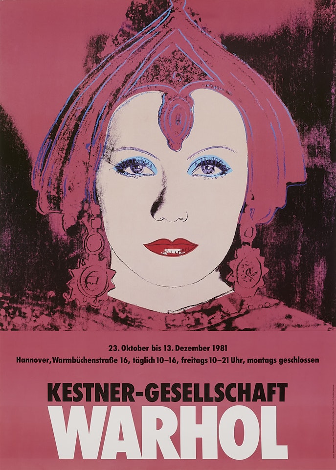 Kestner-Gesellschaft Warhol (Greta Garbo als Mata Hari) / Kunst & Comics Louisiana (Myths: Mickey Mouse 1981) by Andy Warhol