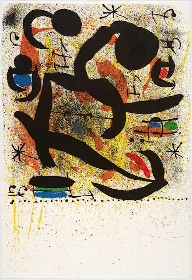 Variante I. 1969 by Joan Miró