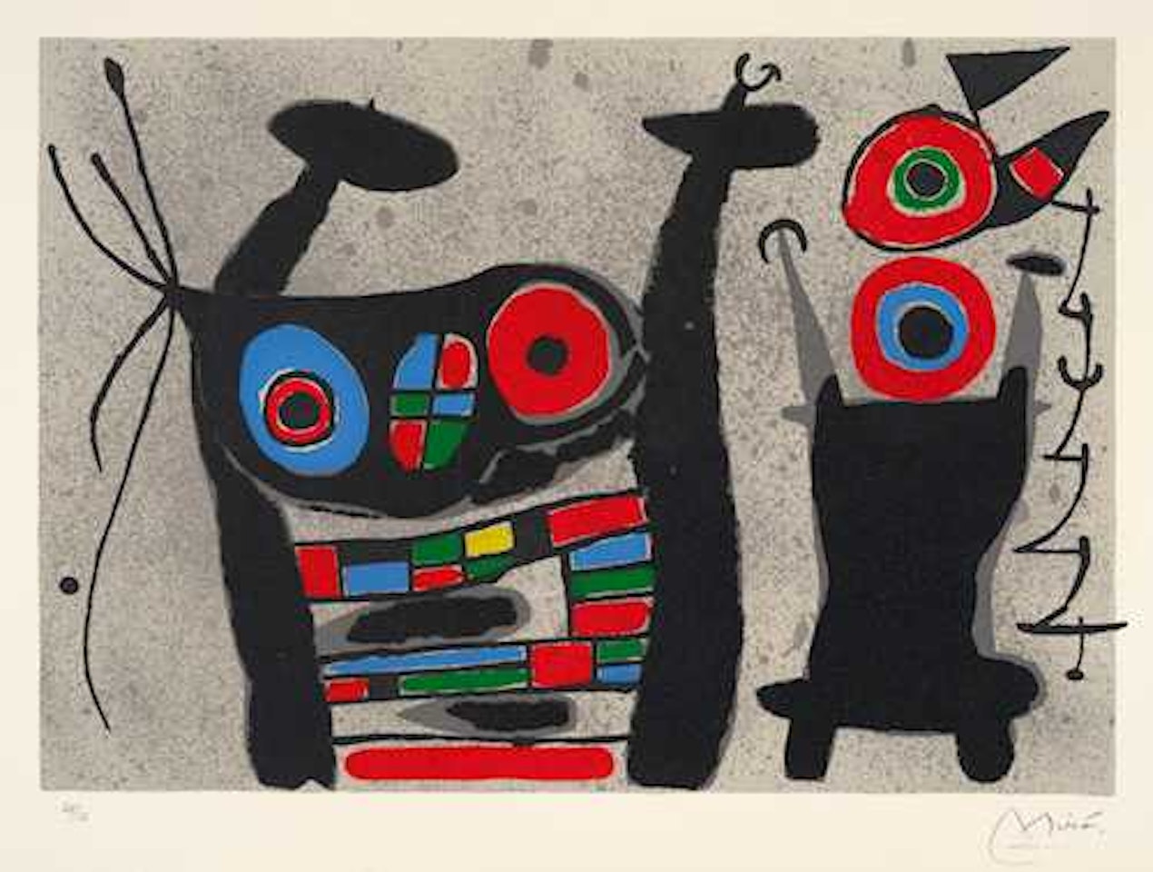 From: Le lézard aux plumes d"or by Joan Miró