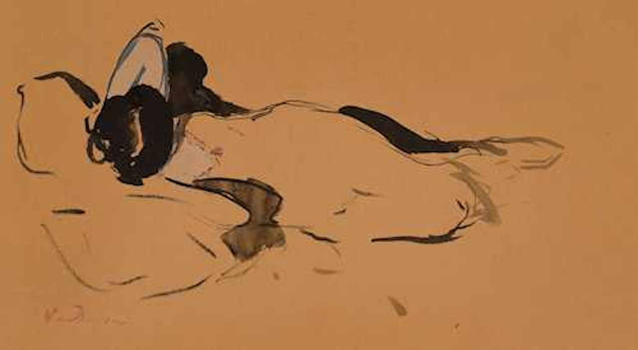 Nu, étendu by Kees van Dongen