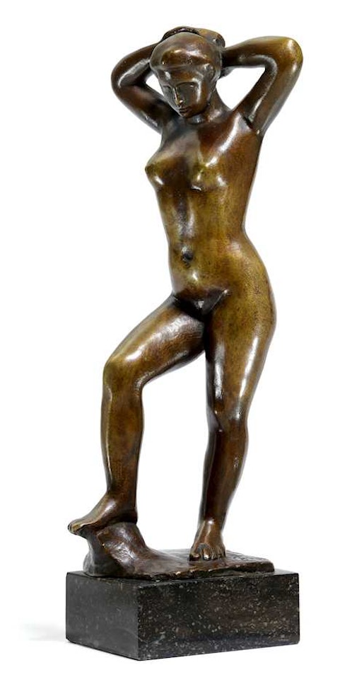 Baigneuse aux bras levés by Aristide Maillol