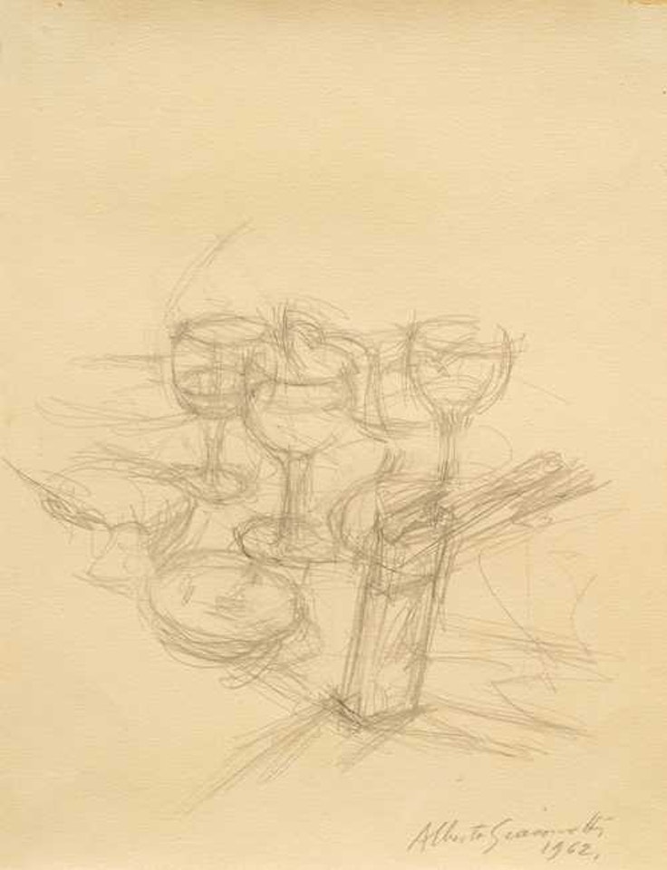 Verres by Alberto Giacometti