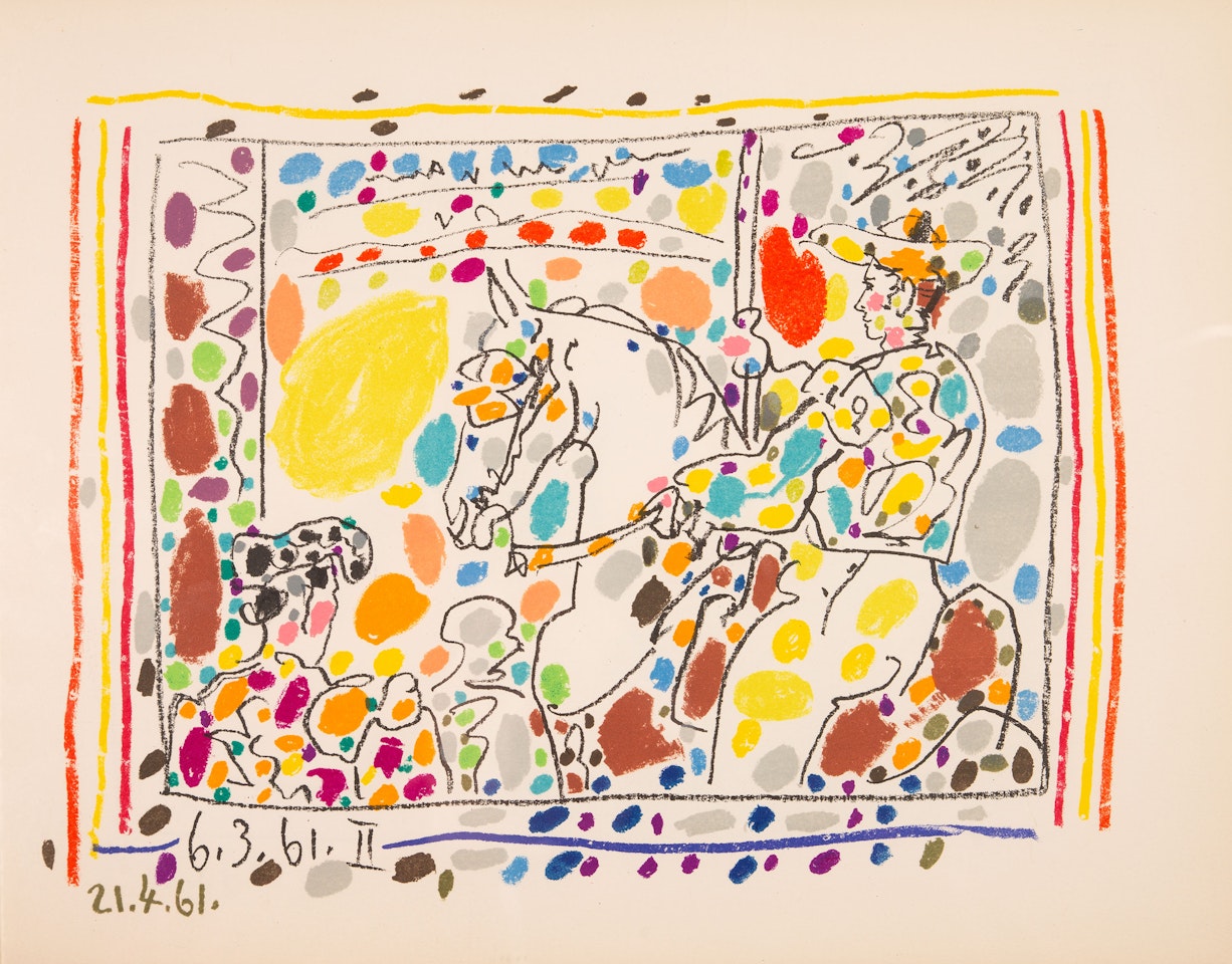 A los toros by Pablo Picasso