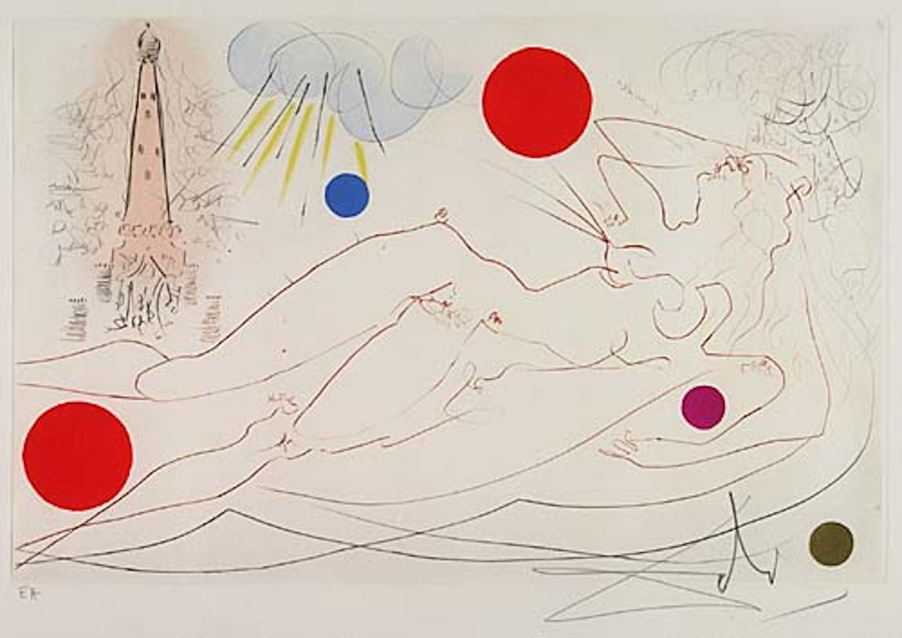 Visions of Chicago by Salvador Dali