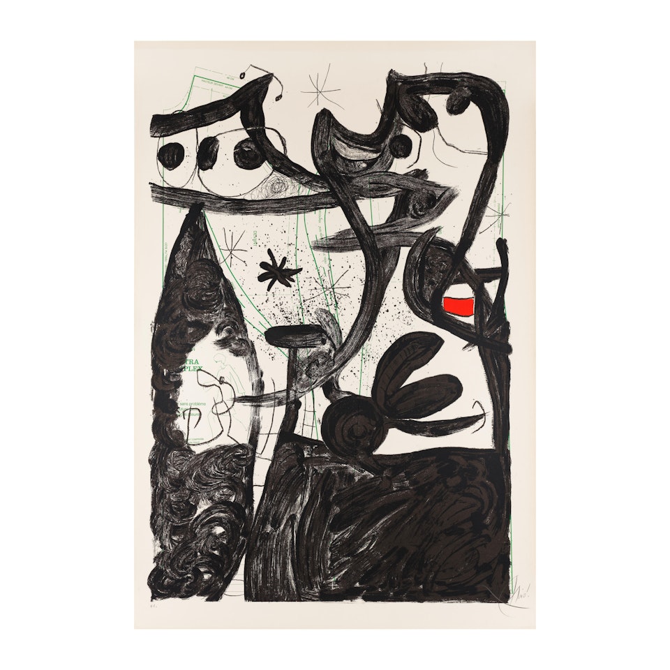 Défilé de mannequins au Pôle Nord by Joan Miró