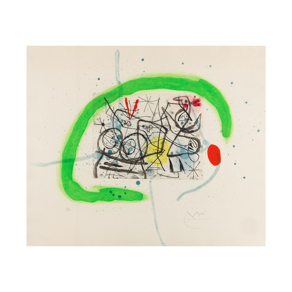 Préparatifs d"Oiseaux IV by Joan Miró