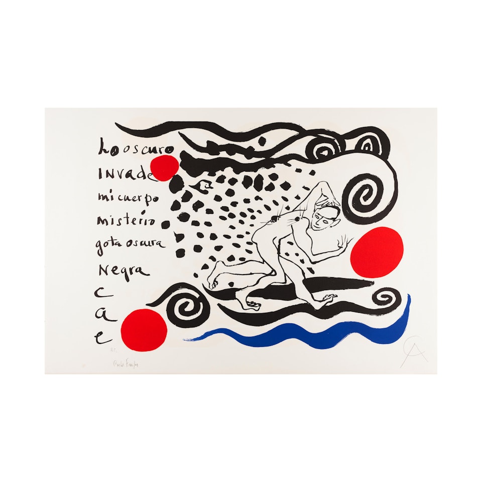 Lo Oscuro Invade by Alexander Calder