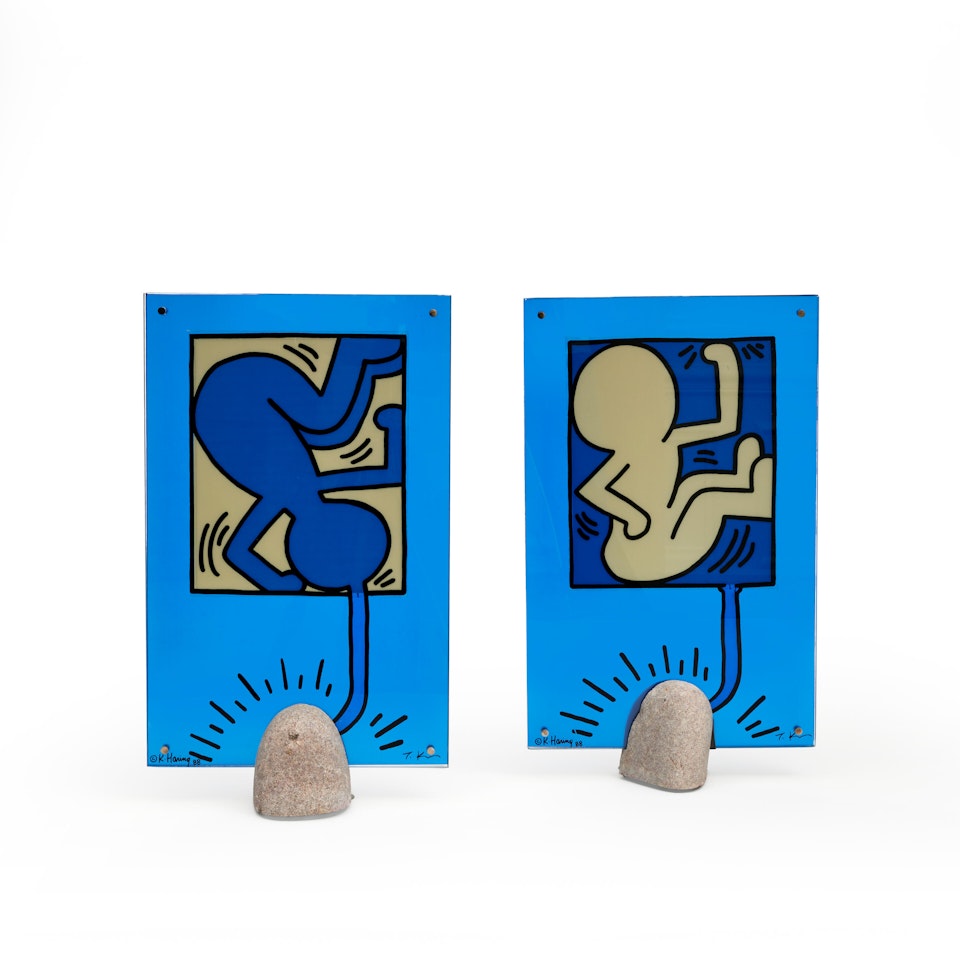 On Taro; On Giro by Keith Haring