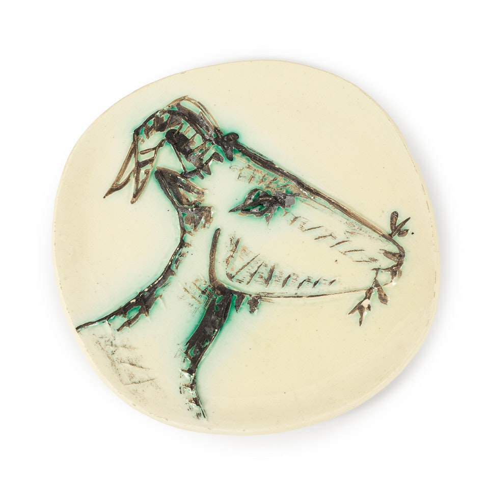 Tète de chèvre de profil by Pablo Picasso