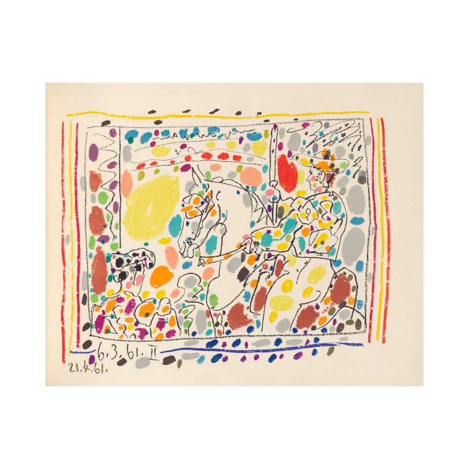 A los Toros avec Picasso by Pablo Picasso