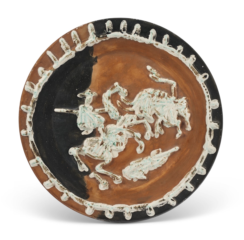 Picador et taureau (A.R. 439) by Pablo Picasso