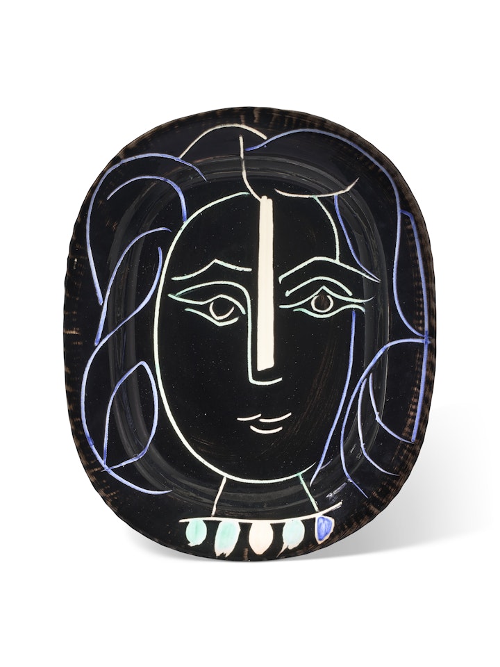 Visage de femme (A.R. 220) by Pablo Picasso