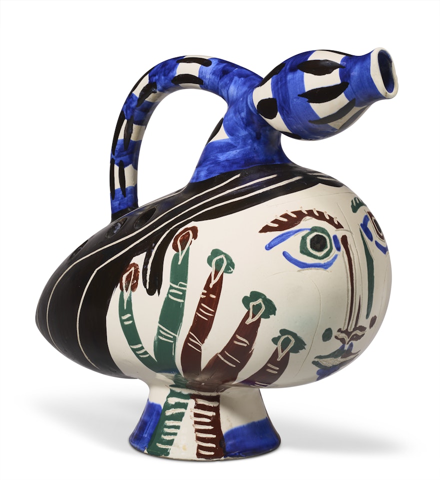 Canard pique-fleurs (A.R. 117) by Pablo Picasso