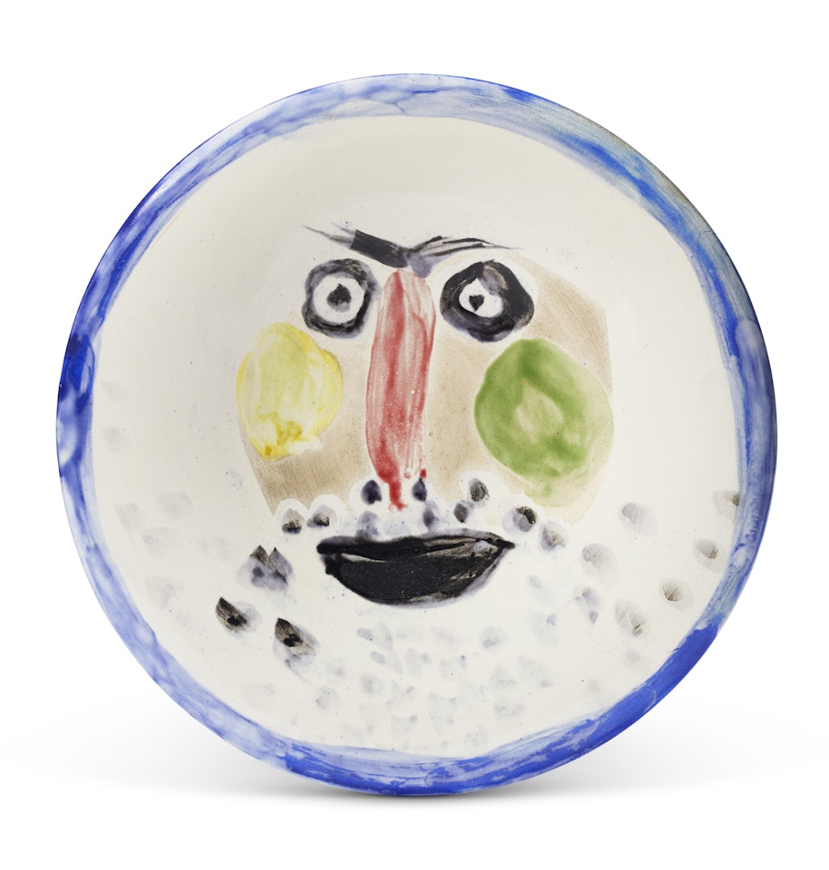 Visage no. 203 (A.R. 496) by Pablo Picasso