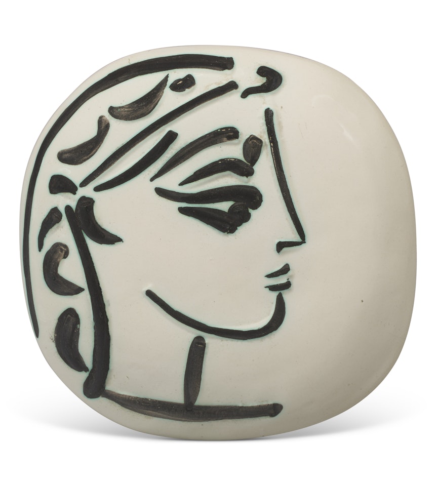 Profil de Jacqueline (A.R. 383) by Pablo Picasso