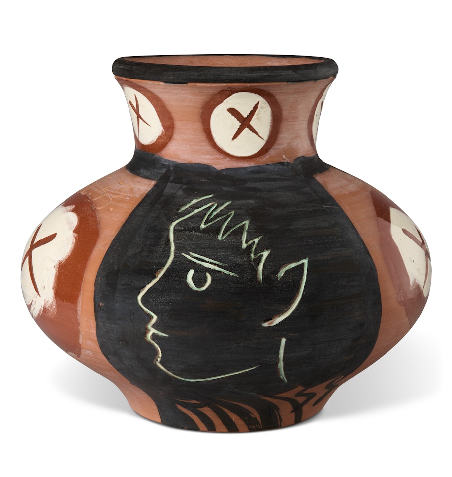 Visage de profil (A.R. 209) by Pablo Picasso