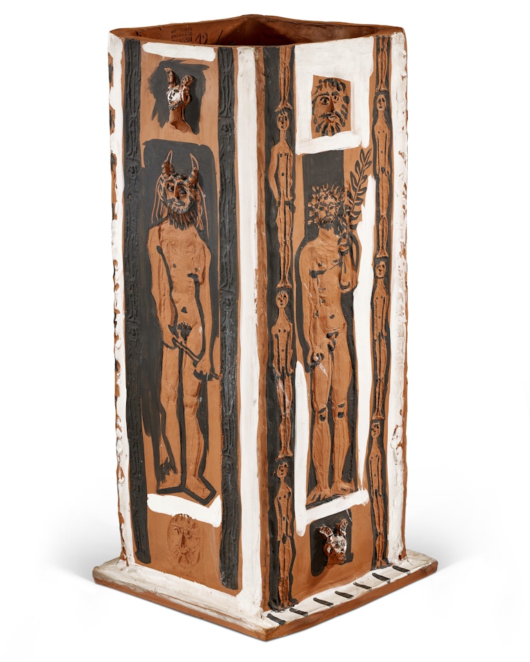 Personnages et têtes (A.R. 242) by Pablo Picasso