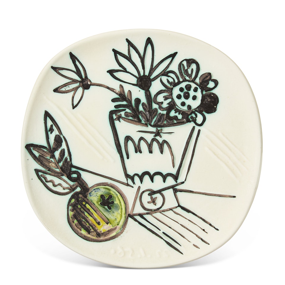 Bouquet à la pomme (A.R. 307) by Pablo Picasso