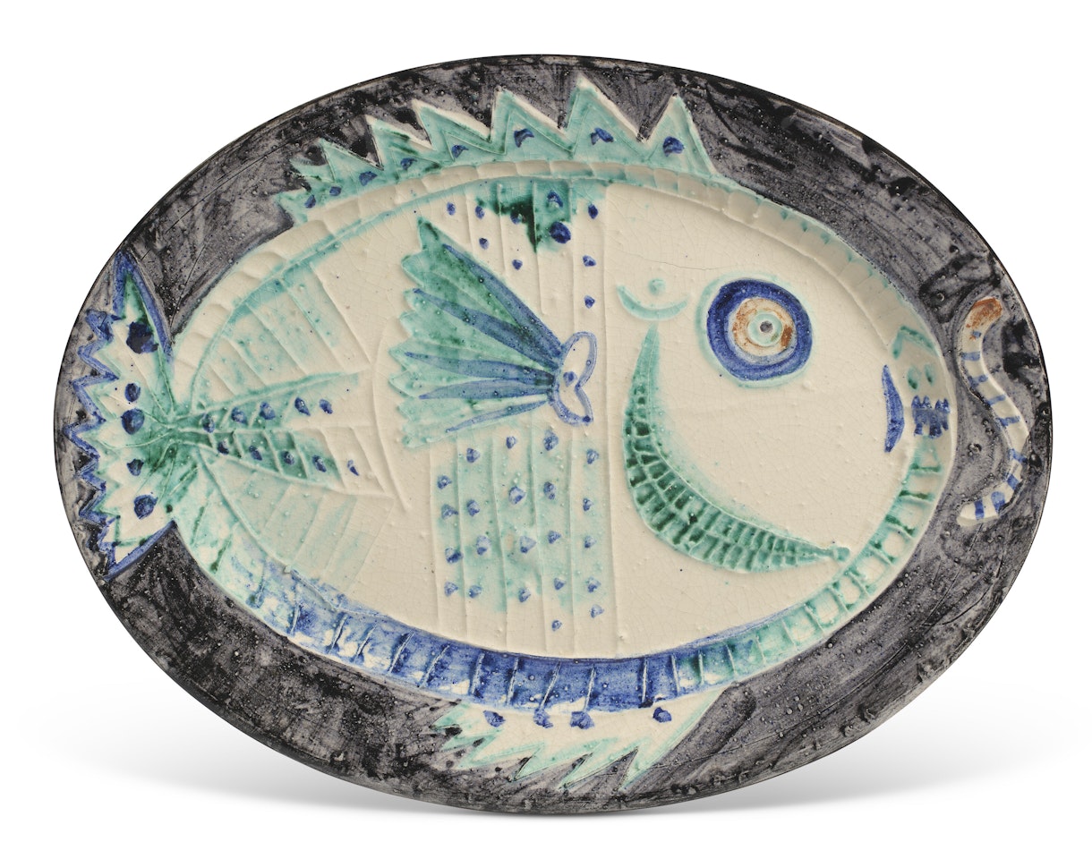 Poisson de profil (A.R. 132) by Pablo Picasso