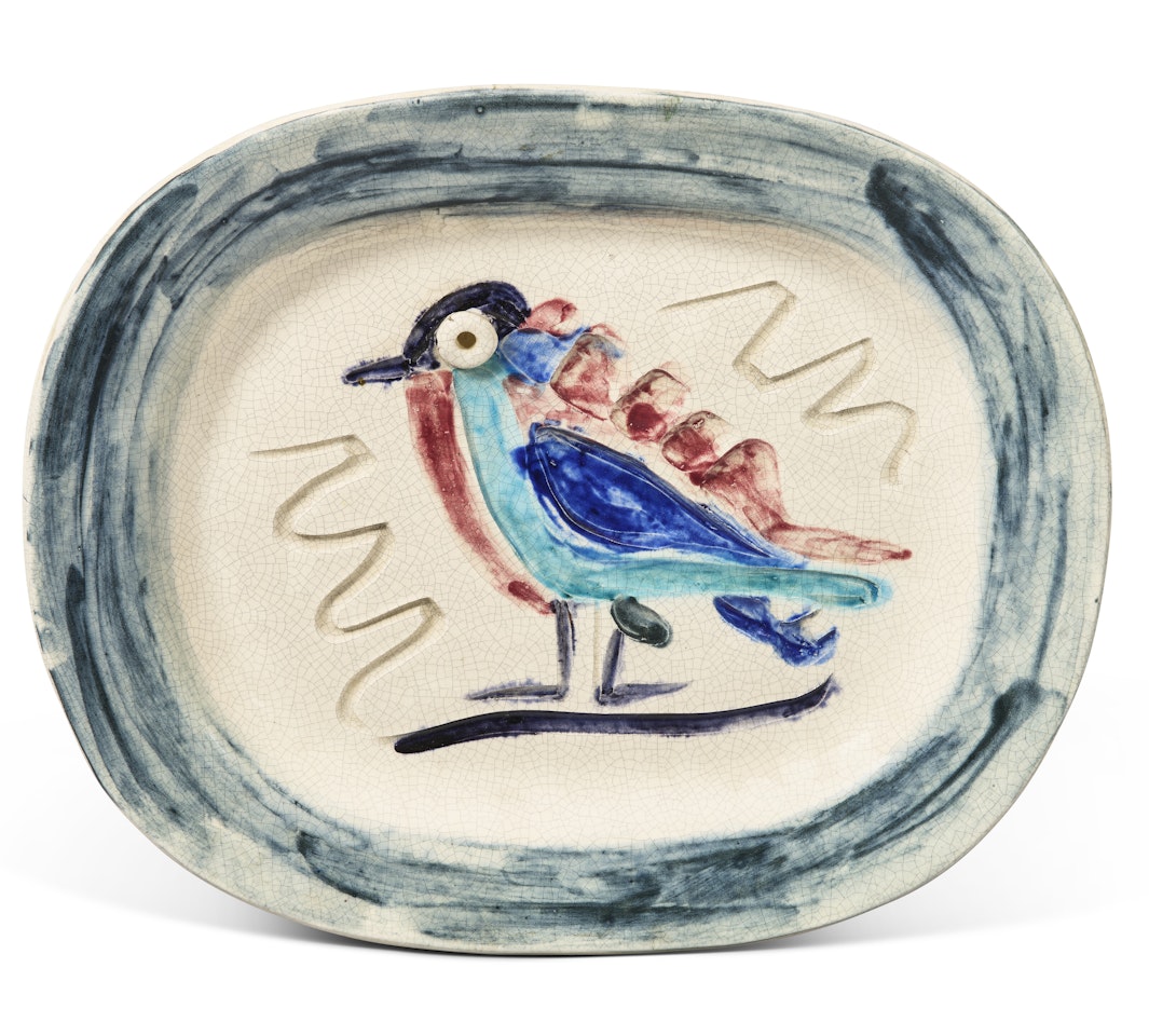 Oiseau polychrome (A.R. 33) by Pablo Picasso