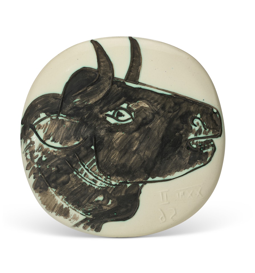 Profil de taureau (A.R. 317) by Pablo Picasso