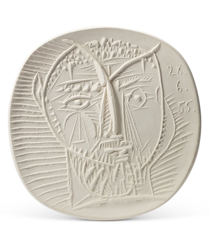 Visage de faune (A.R. 283) by Pablo Picasso