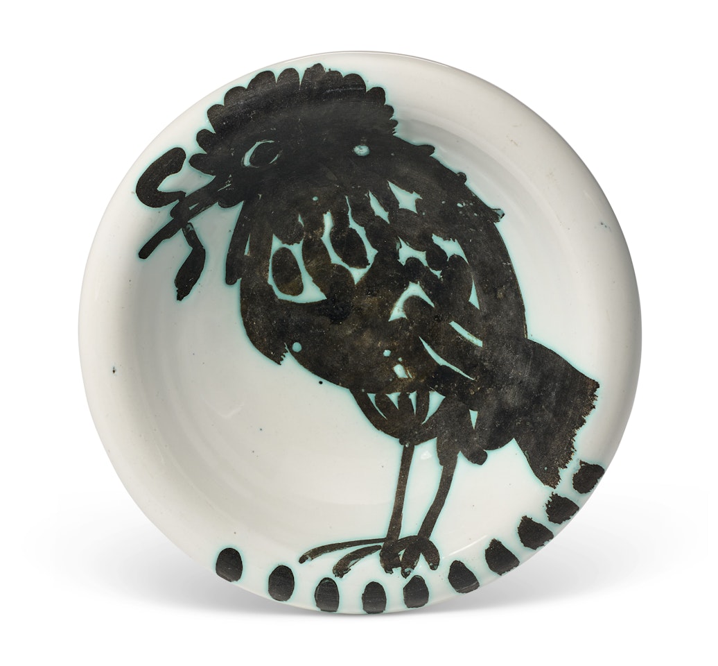 Oiseau au ver (A.R. 172) by Pablo Picasso