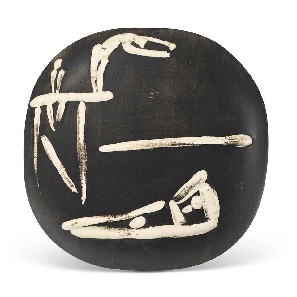 Plongeurs (A.R. 378) by Pablo Picasso