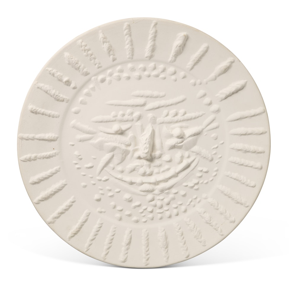 Visage tourmenté (A.R. 358) by Pablo Picasso