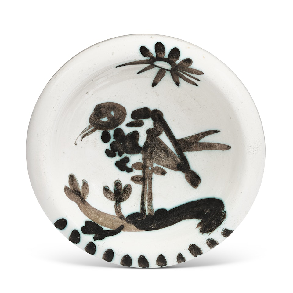 Oiseau au soleil (A.R. 174) by Pablo Picasso