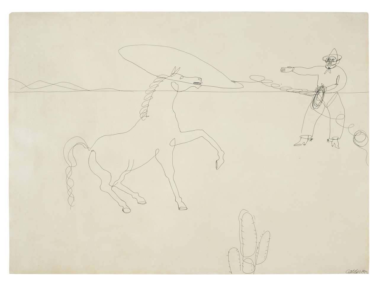 Cowboy by Alexander Calder