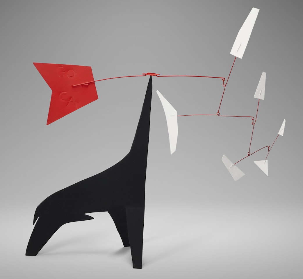 Lion Marin Noir by Alexander Calder