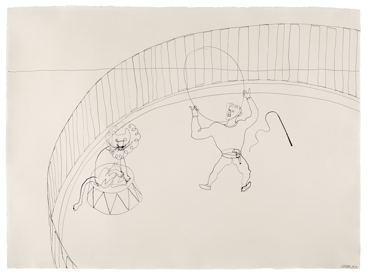 The Lion Tamer by Alexander Calder