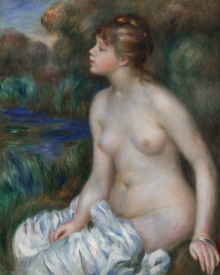 Baigneuse by Pierre-Auguste Renoir