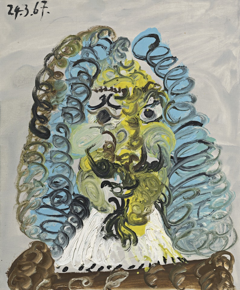 Mousquetaire, tête by Pablo Picasso