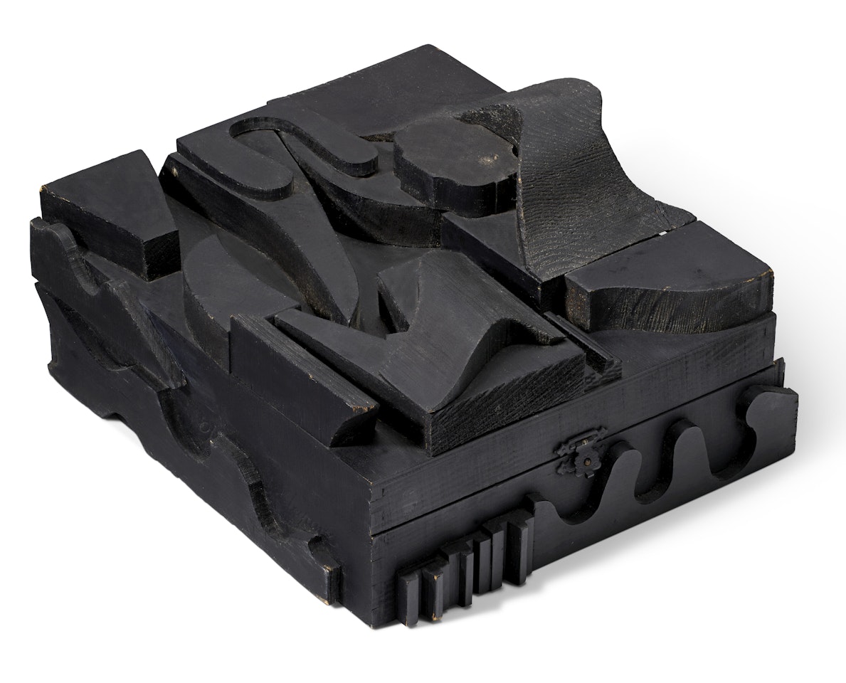 End of Day Cryptic XIV by Louise Nevelson