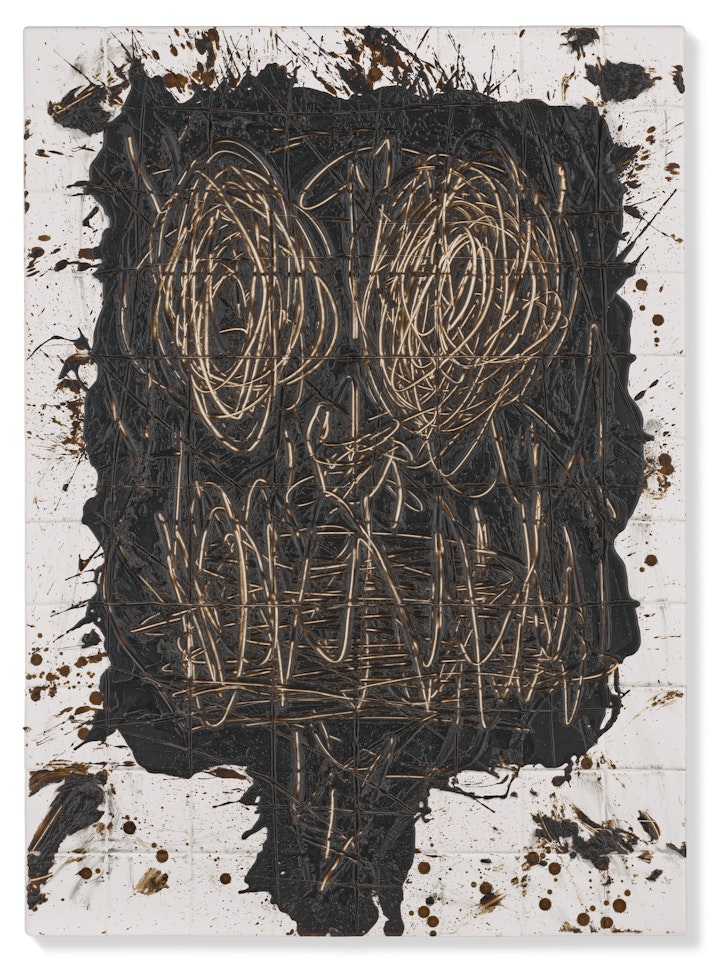 Untitled Anxious Men by Rashid Johnson
