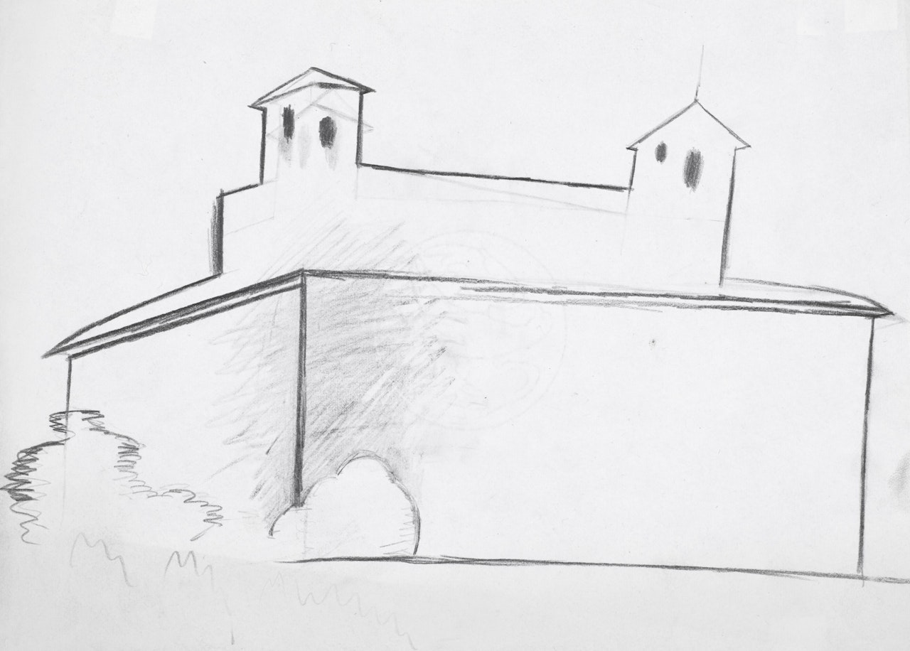 La Villa Médicis à Rome by Pablo Picasso