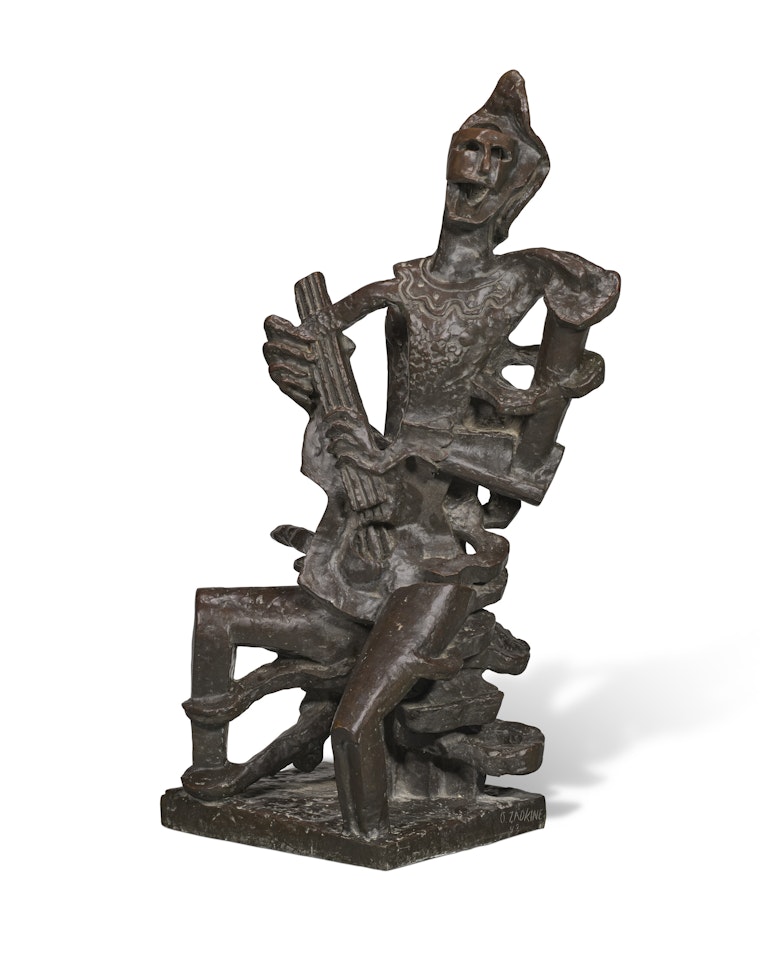 Arlequin hurlant by Ossip Zadkine