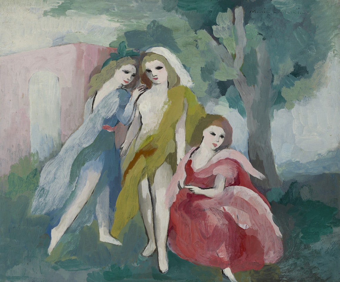 Les trois sœurs by Marie Laurencin