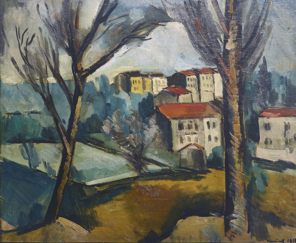 Village en Provence by Maurice de Vlaminck