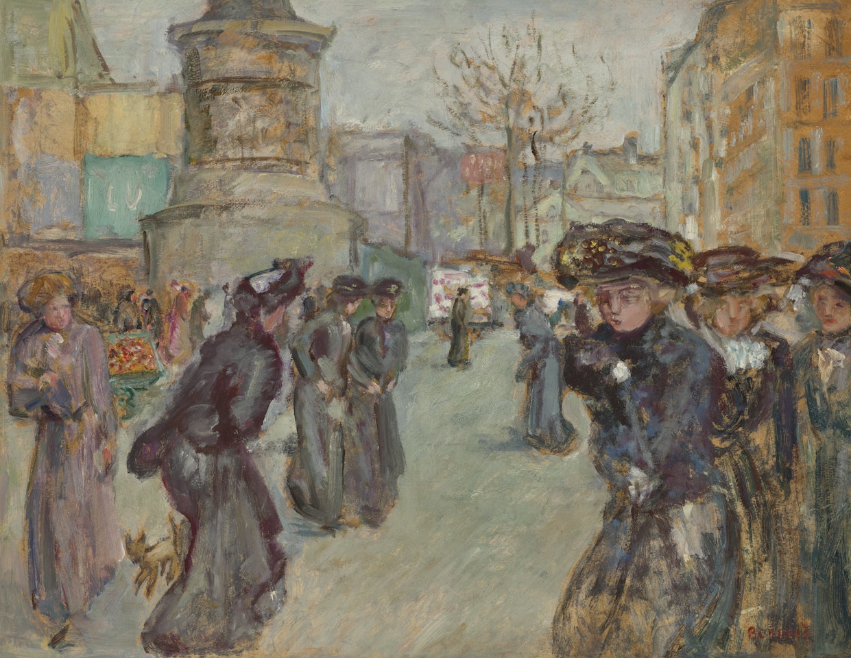 La Place Clichy by Pierre Bonnard